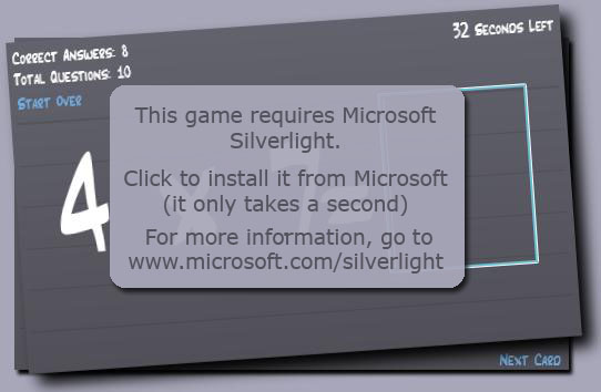 Get Microsoft Silverlight