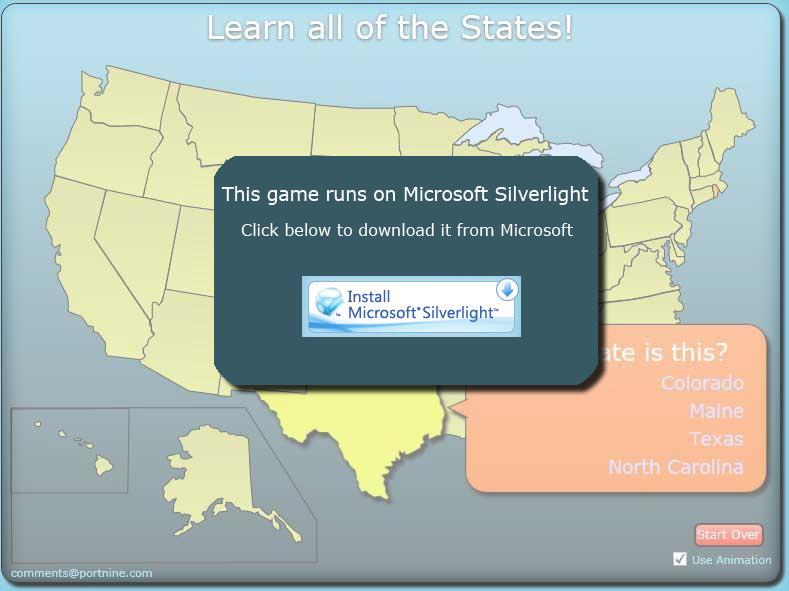 Get Microsoft Silverlight